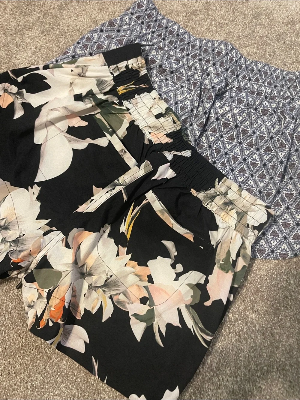 TWO pair Athleta 3” inseam shorts